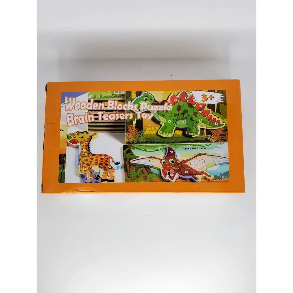 Wooden Blocks Puzzle‎ Brain Teaser Toy